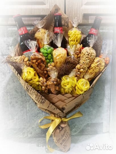 Мужские вкусные букеты