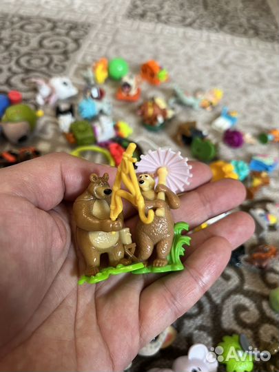 Игрушки киндер пакетом