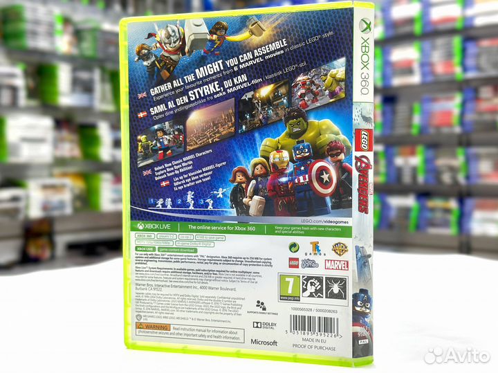 Lego Marvel: Мстители Avengers (Xbox 360) Б/У