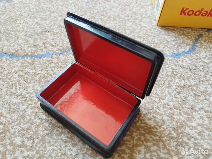 Шкатулка Палех СССР Серов советская для украшений