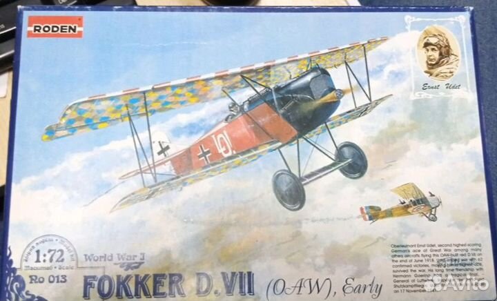 Сборные модели самолетов 1:72 от Roden