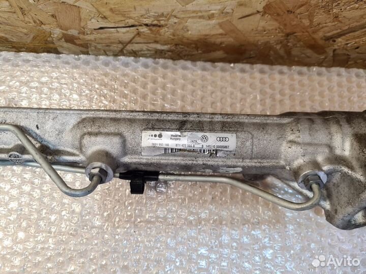 Рейка рулевая Audi A4 A5 B8 8T с датчиком