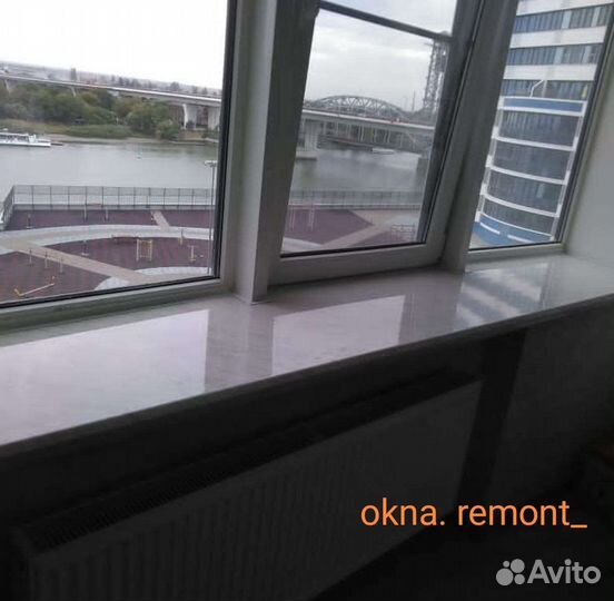 Установка подоконников