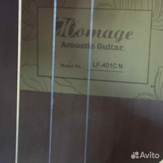 Гитара Homage LF 401 CN