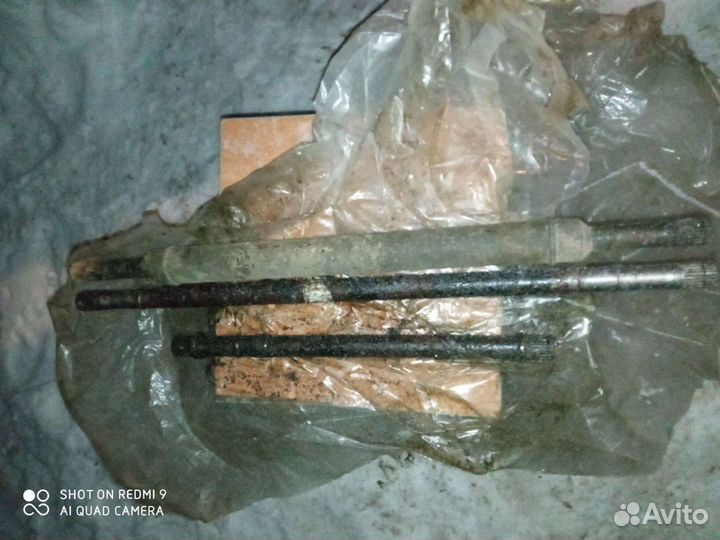 Оси приводов ваз, заз