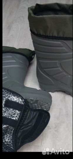 Сапоги резиновые мужские Эва пенка