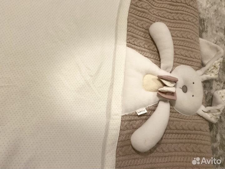 Плед покрывало в детскую кроватку