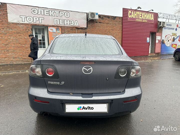 Mazda 3 1.6 МТ, 2008, 159 000 км