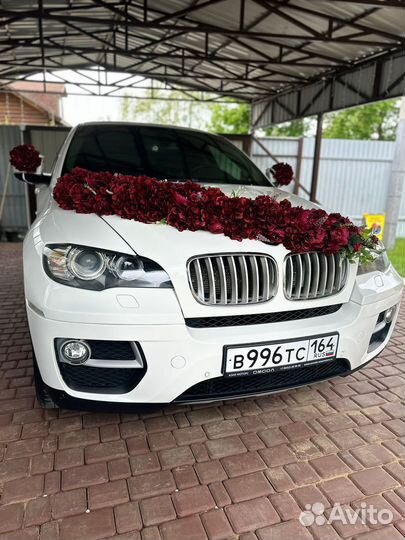 Свадебный кортеж, аренда авто с водителем BMW X6