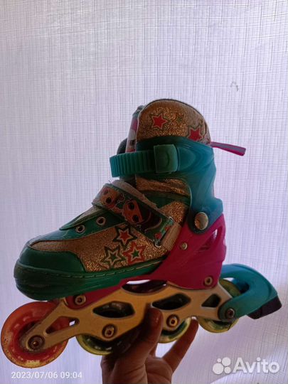 Роликовые коньки детские