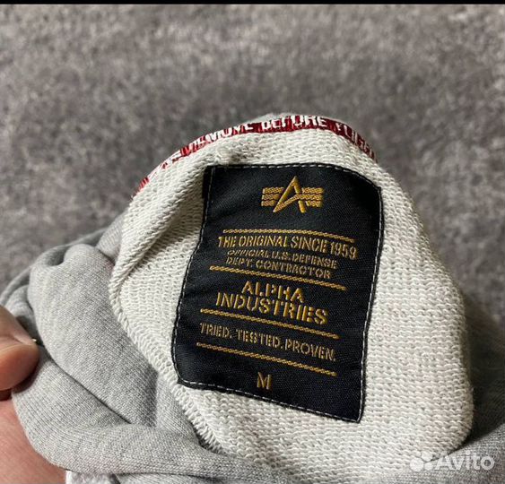 Худи alpha industries