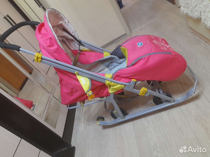 Коляска санки