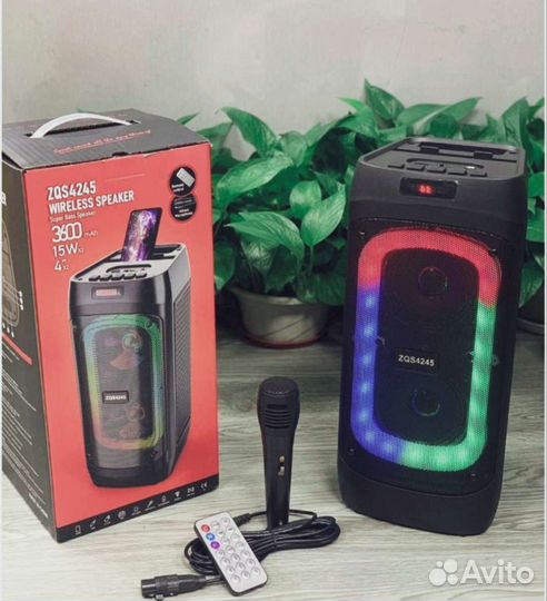 Новая Bluetooth колонка Zqs караоке