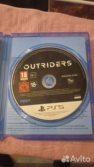 Outriders ps5 диск