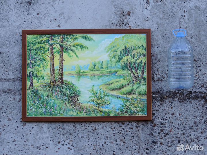 Картина маслом пейзаж