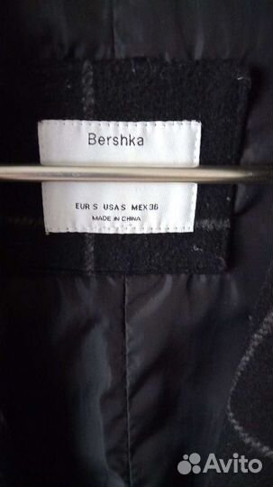 Пальто мужское bershka