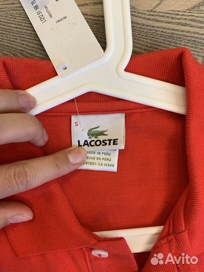 Поло Lacoste