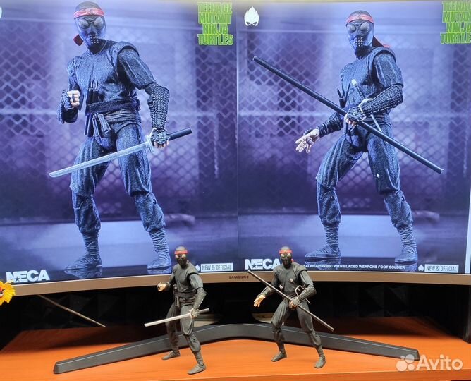 Экшен-фигурки Ninja Turtles 1990 от Neca