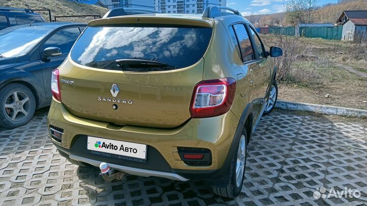 Renault Sandero Stepway 1.6 МТ, 2016, 161 000 км