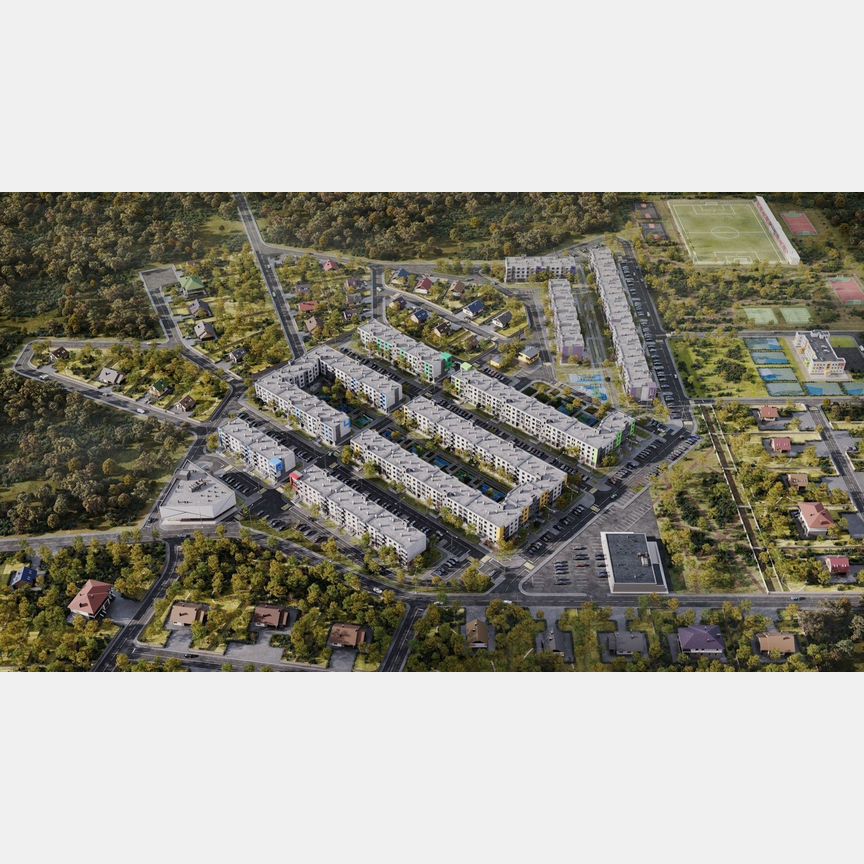 2-к. квартира, 57,2 м², 1/4 эт.
