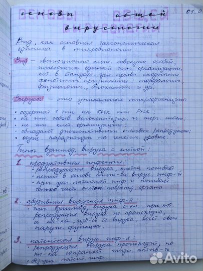 Написание конспектов