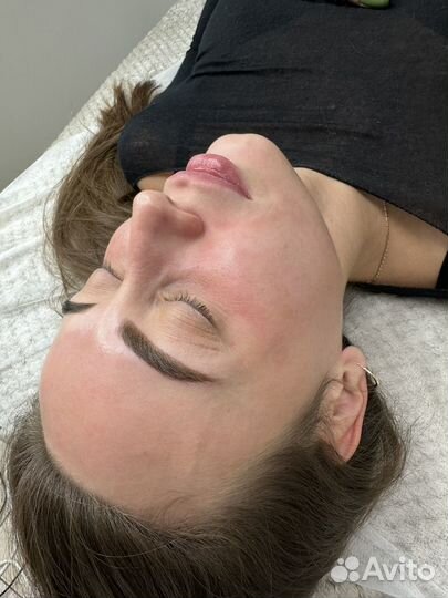 Перманентный макияж бровей, губ