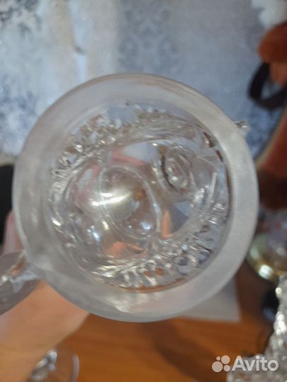 Подсвечник хрустальный СССР