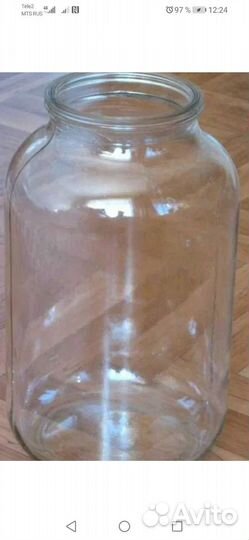 Банки стеклянные 1л 3л 5л и 10 л