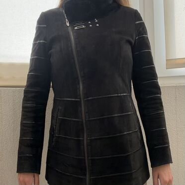 Дубленка женская натуральная демисезонная 46/48