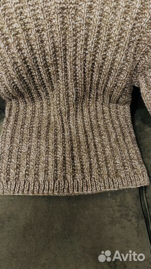 Свитер ручная вязка шерсть