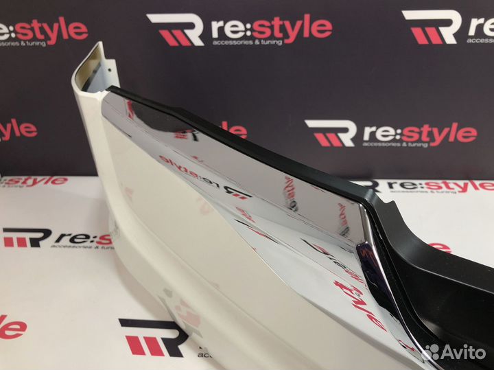 Сплиттер на бампер Toyota Land Cruiser Prado 150