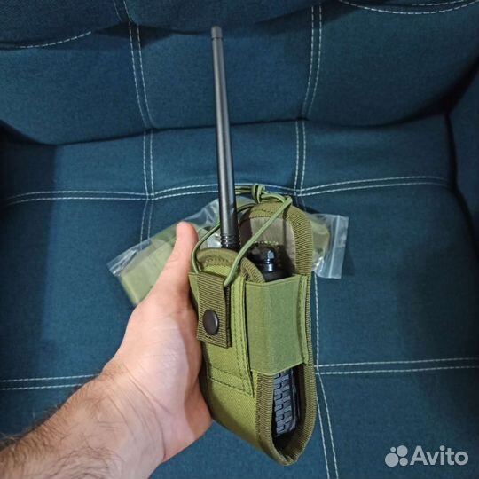 Подсумок для рации тактический на стропах молли