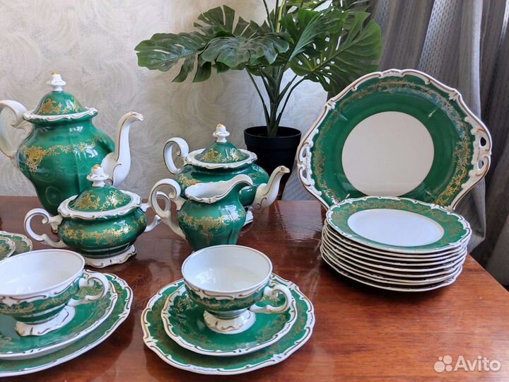 Винтажный чайный сервиз фарфор