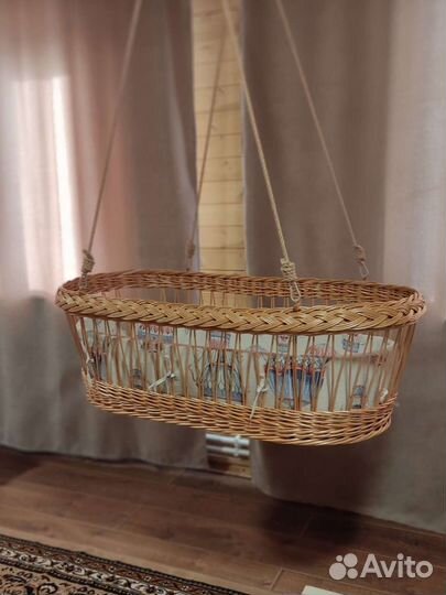 Колыбель подвесная Kidstoria плетеная люлька