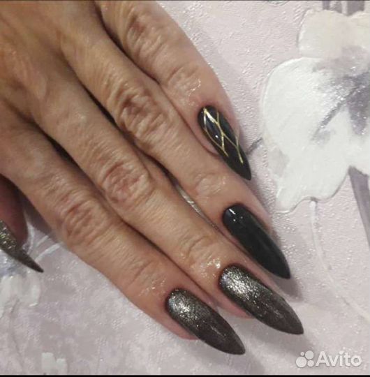 Покрытие ногтей на руках гель-лаком
