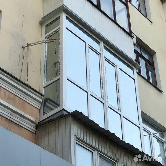 Пластиковые балконы собственное производств