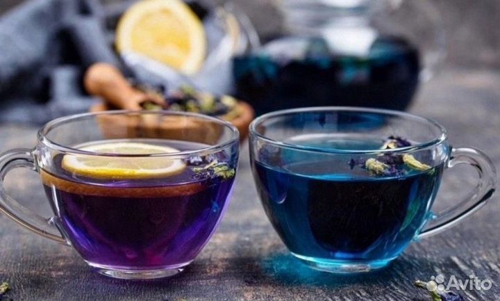Синий чай