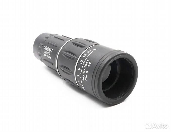 Монокуляр Следопыт 10х40 черный 245г