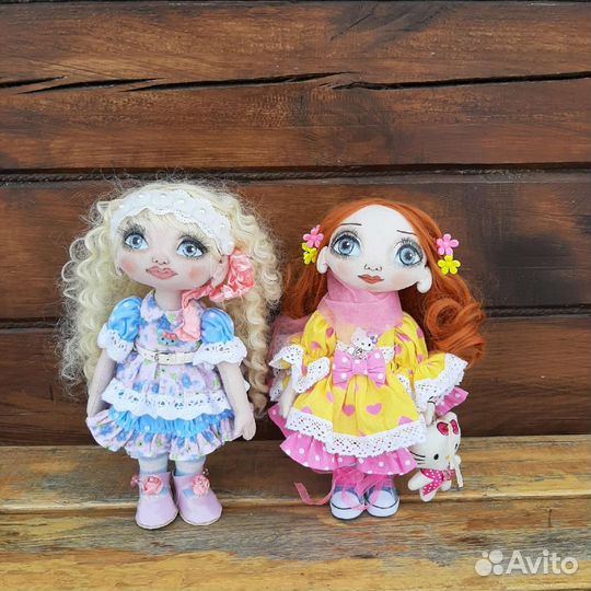 Кукла текстильная. Ручная работа