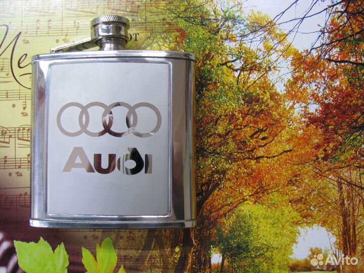 Коньячная фляжка в подарок