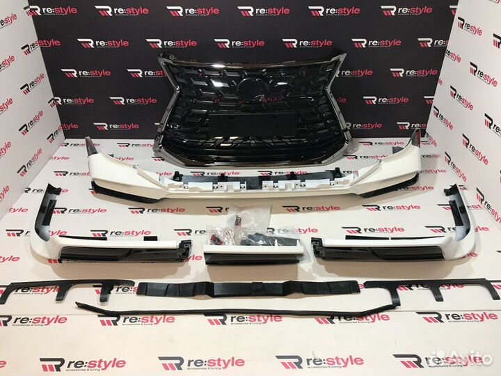 Обвес Lexus LX570 с16г Heritage Белый GBT D2203