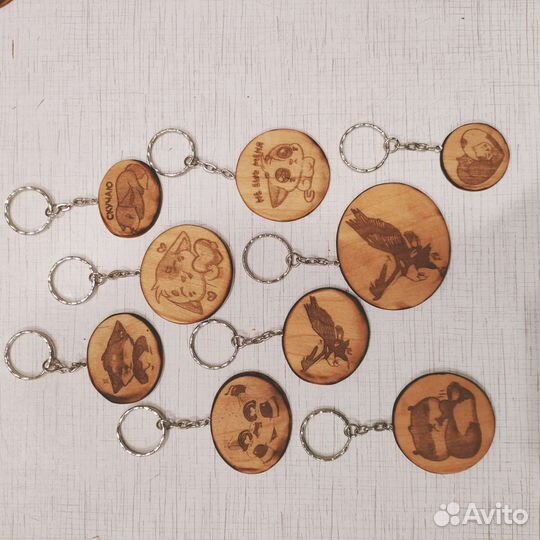 Брелки на ключи