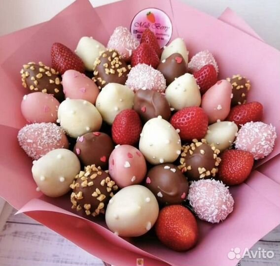 Клубника в шоколадной глазури