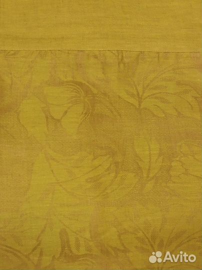 Скатерть 170 х 270 см цвет охра