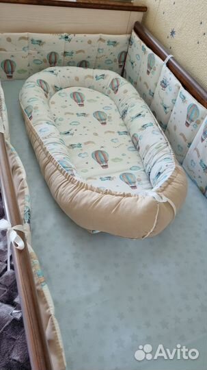 Бортики в детскую кроватку тонкие