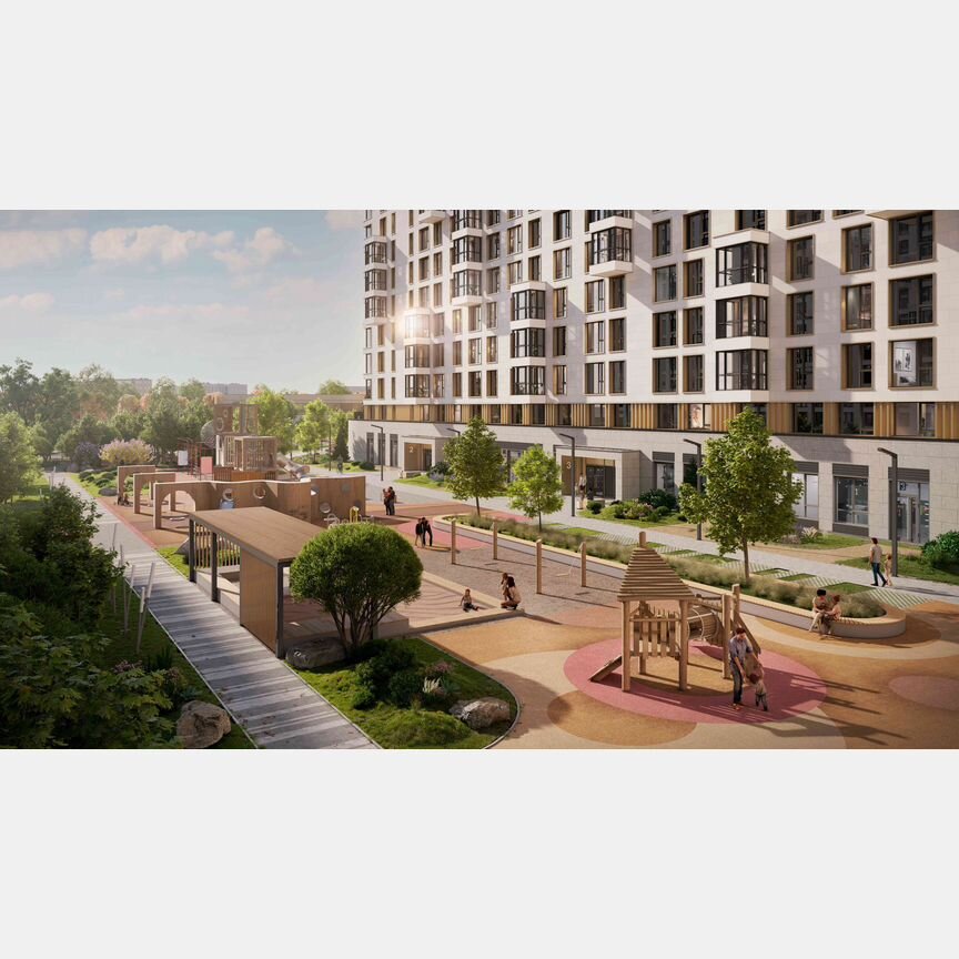 3-к. квартира, 62,2 м², 17/18 эт.