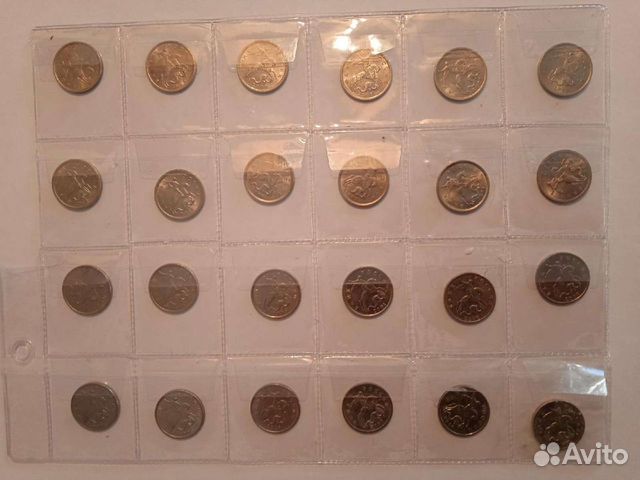 Монеты 5 копеек 1997-2009 года