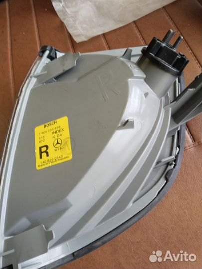 Поворот mercedes140