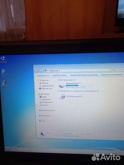 Ноутбук леново G565, 15.6mm