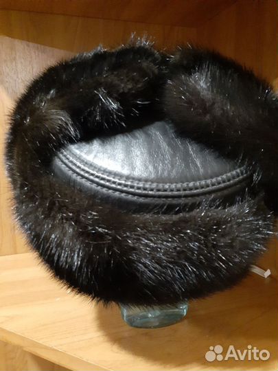 Норковая шапка мужская